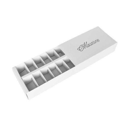 Λευκό Κουτί για 12 Μακαρόν