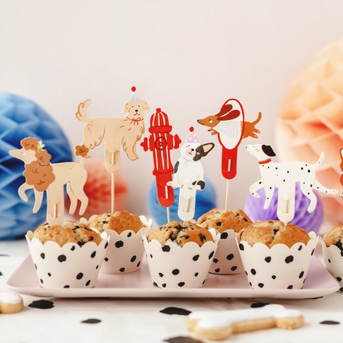 Cupcake Toppers Σκυλάκια 