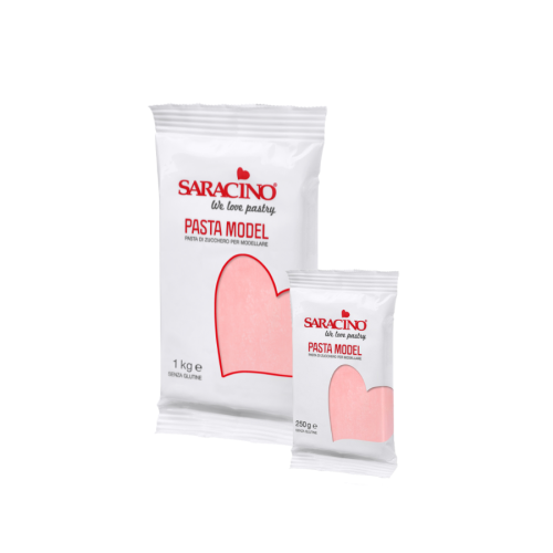 Πάστα Μοντελισμού Saracino 250gr Ροζ