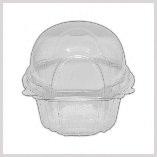 Πλαστική θήκη για 1 Cupcake/Muffin