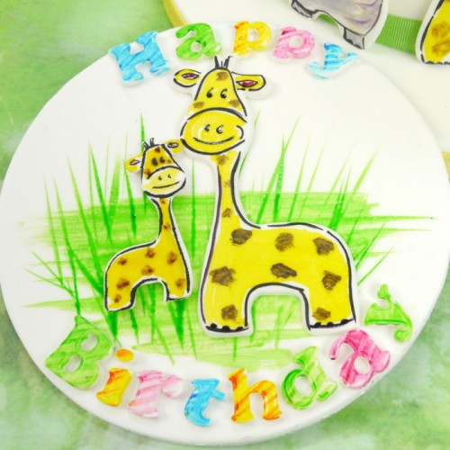 Κουπ Πατ Σετ Tappit Μωρό και Μαμά Καμηλοπάρδαλη FMM