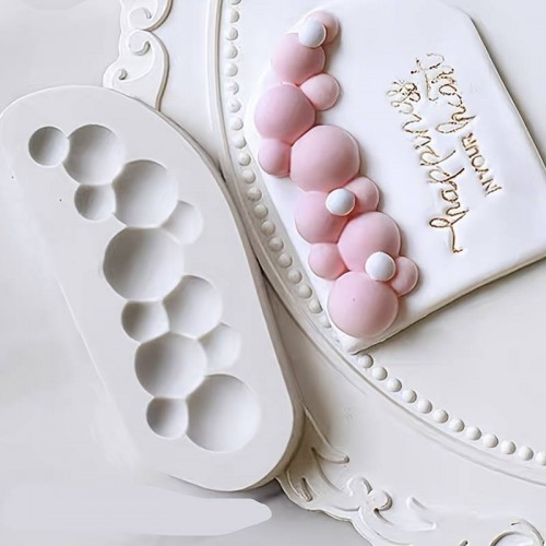 Καλούπι Σιλικόνης Bubbles-Σύνθεση Μπαλόνια