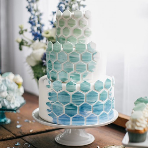 Σετ Με Γεωμετρικά Κουπ Πατ Εξάγωνο - PME 3τμχ.