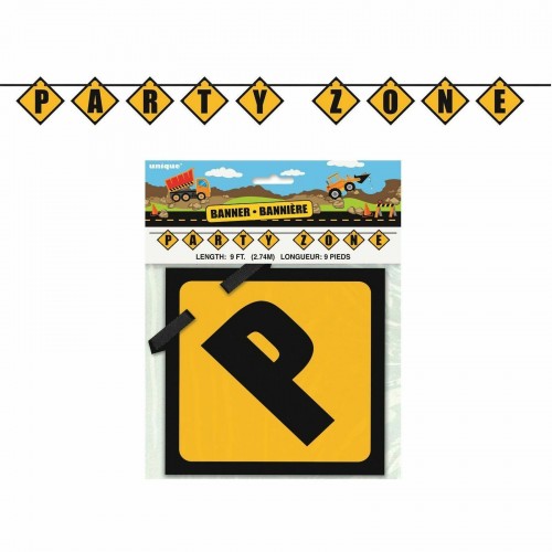 Γιρλάντα Party Zone-Construction Unique