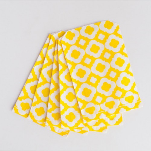 abcJoy βιτρώ κίτρινα σακουλάκια χάρτινα (25-pack)