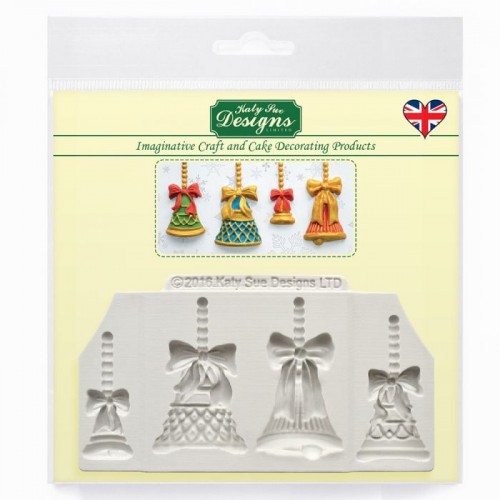 Καλούπι Σιλικόνης Χριστουγεννιάτικες Καμπάνες Christmas Bells Katy Sue 