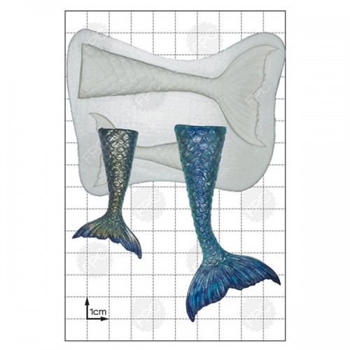 Καλούπι Σιλικόνης Ουρές Γοργόνας (Mermaid Tail) FPC