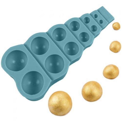 Καλούπι Σιλικόνης Μπαλόνια Ημισφαίρια SugarWorld