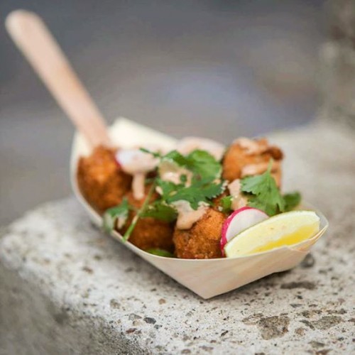 Ξύλινες Βαρκούλες-Bamboo Tropical Boats (10pcs)