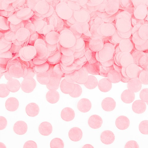 Χάρτινο Κομφετί Ροζ Κύκλος 15gr