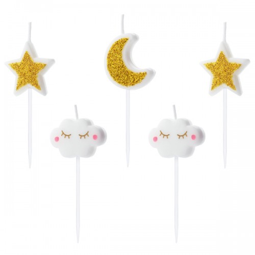 Κεριά Γενεθλίων Little Star PartyDeco