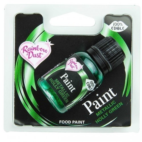 Πράσινο Μεταλλικό 25ml Rainbow Dust
