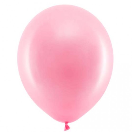 Ροζ Μονόχρωμα Μπαλόνια 5pcs
