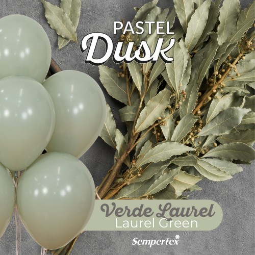 Dusk Πράσινο Παστέλ Μπαλόνια Pastel Laurel Green 5pcs