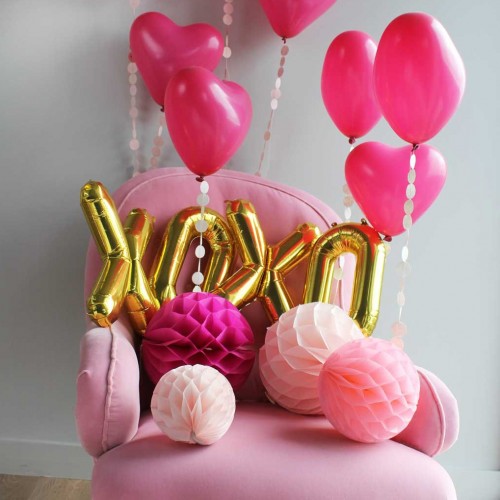 Μπαλόνια Χρυσά Γράμματα 16''