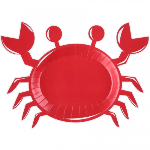 Χάρτινα Πιάτα Καβούρι