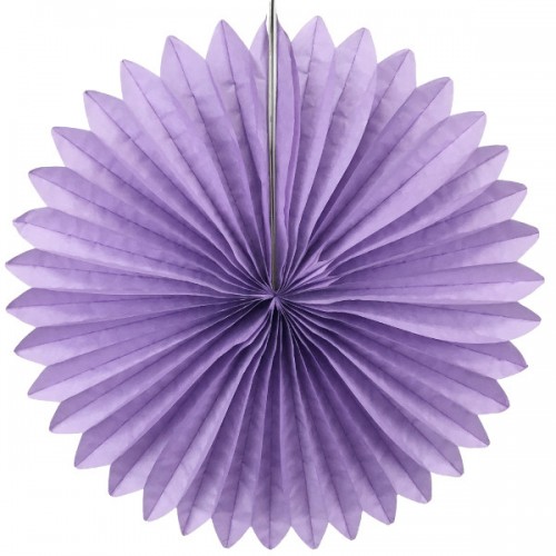 abcJoy λιλά Χάρτινη Βεντάλια