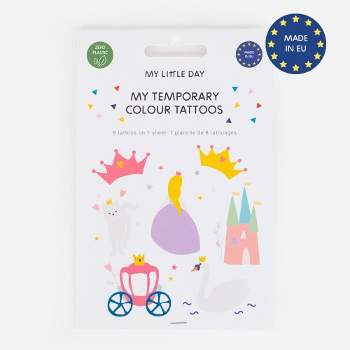 Παιδικά Τατουάζ Πριγκίπισσα