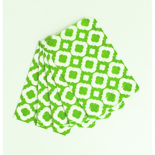 abcJoy βιτρώ πράσινα σακουλάκια χάρτινα (25-pack)