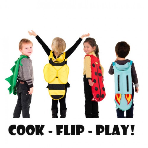 Παιδική Ποδιά - Κάπα Με Σχέδια Caperons By Allocacoc