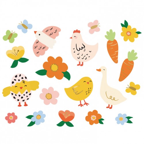 Τατουάζ Πασχαλινά PartyDeco