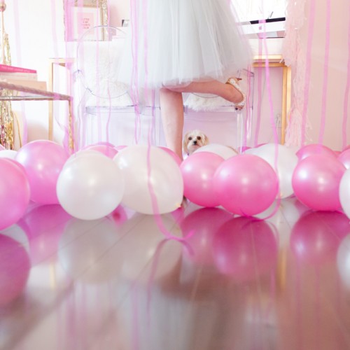 Ροζ Περλέ Μπαλόνια 5pcs