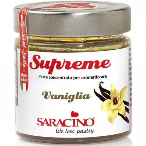 Βανίλια Μπέρμπον Συμπυκνωμένη Πάστα 200gr Saracino 