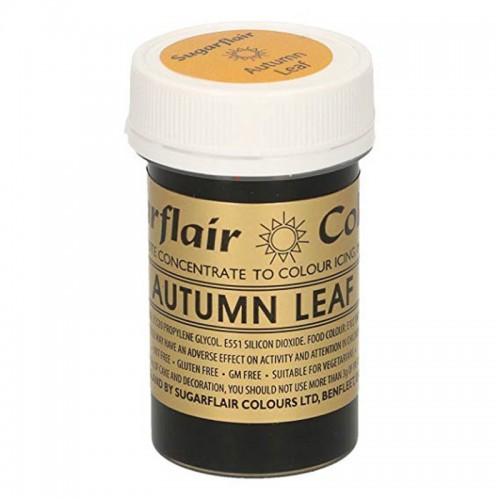 Φθινοπωρινό Φύλλο Συμπυκνωμένο Βρώσιμο Χρώμα 25γρ Sugarflair