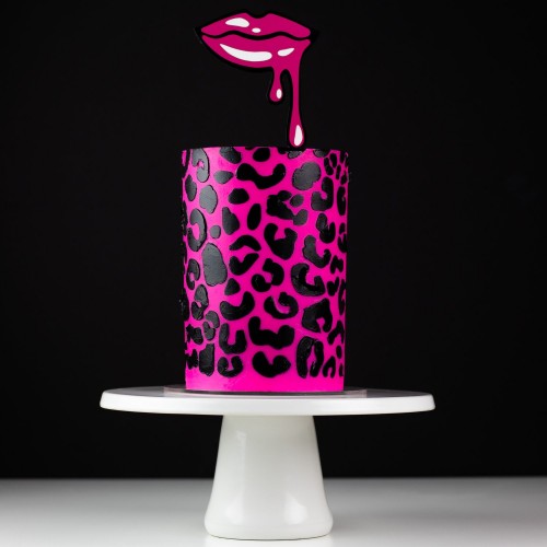 Leopard Print Stencil-Στένσιλ Για Μπισκότα Και Τούρτες SweetStamp