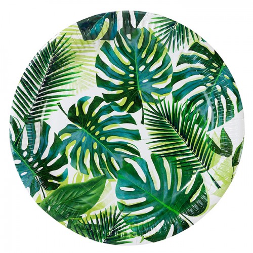 Χάρτινα Πιάτα Φαγητού Tropical Fiesta (8pcs) Talking Tables