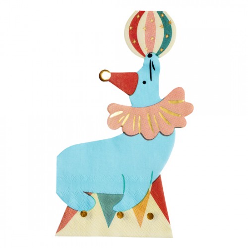 Χαρτοπετσέτες Τσίρκο Φώκια 