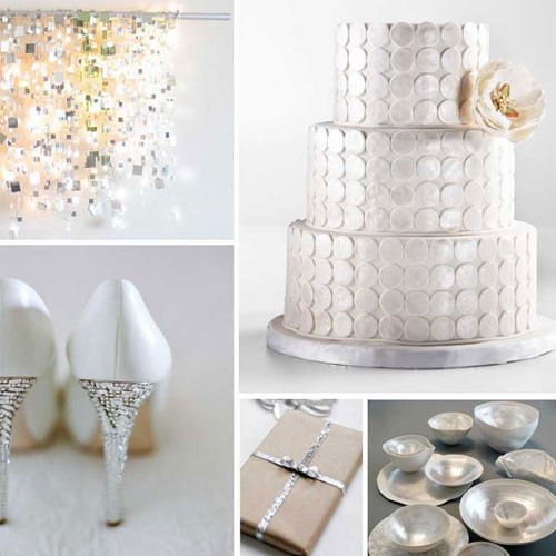 "The Festive" - σε ασημί και λευκό