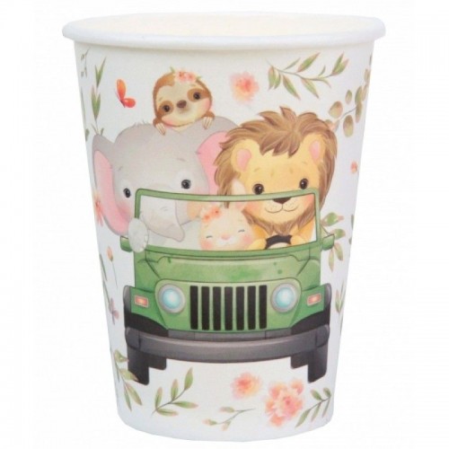 Χάρτινα Ποτήρια Παιδικό Σαφάρι